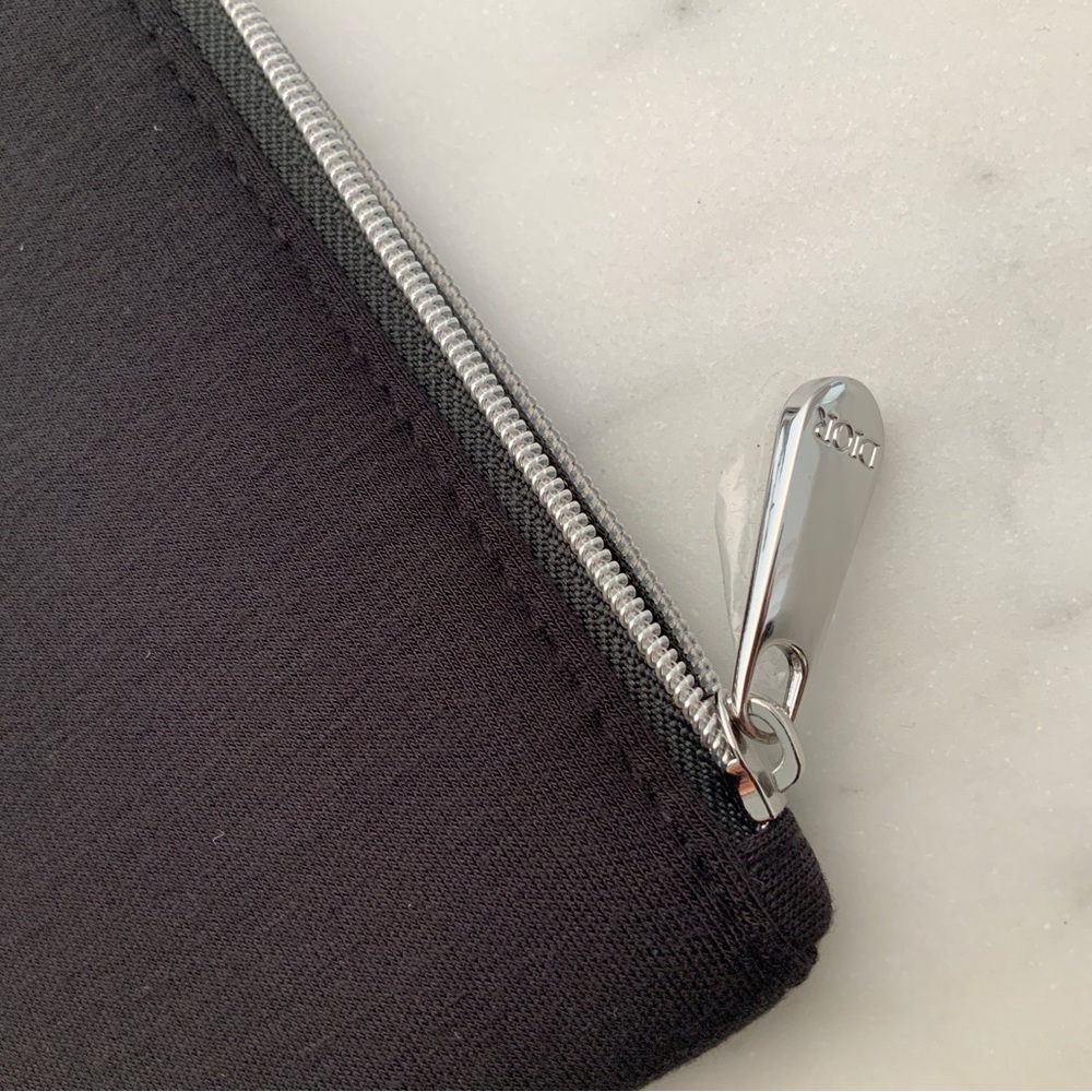 Dior CD Logo Pouch Cosmetic Bag - Picture 3 of 6